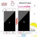 Gambar Plus iphone7 cartoon transparent proof glass front film