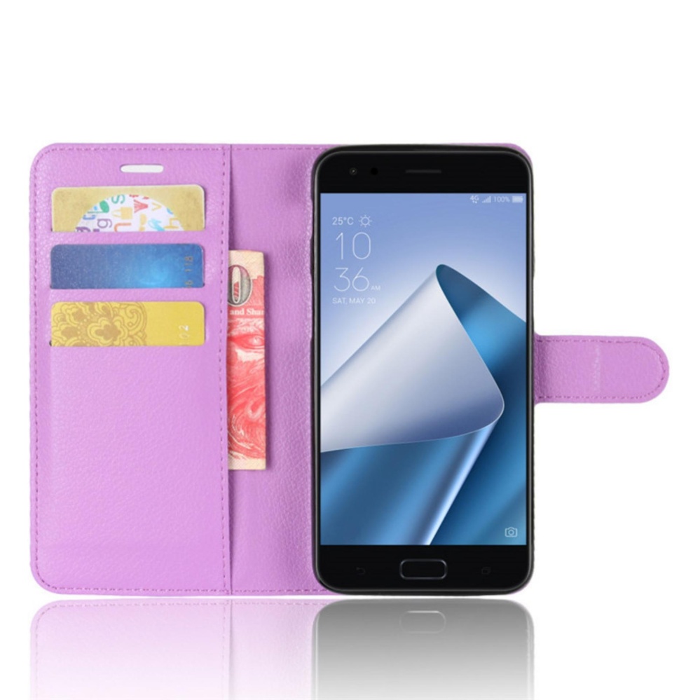 ... Premium Leather Flip Cover Wallet Phone Case for Asus Zenfone 4 Max ZC554KL - intl ...