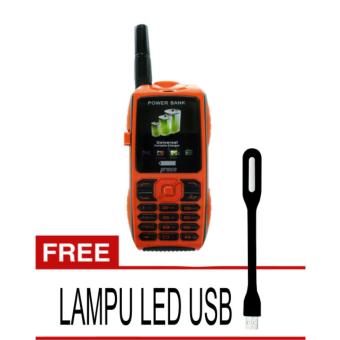 Prince PC-9000 Handphone - Orange Free Lampu Led Usb  