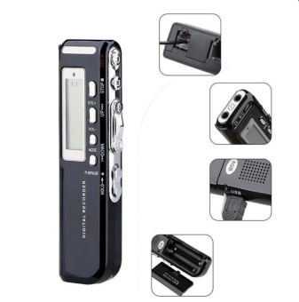Gambar Professional Recording Pen 8GB Mini Digital Voice Recorder USBSmall Dictaphone MP3 Player Portable Hidden Voice Audio Recorder  intl