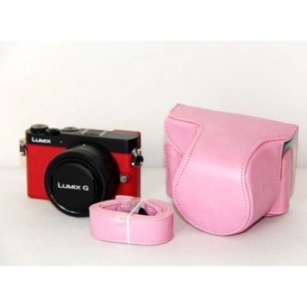 Gambar PU Leather Camera Case Bag Cover with Shoulder Strap forPanasonicLumix GM1 GM1s GM2 GM5   intl