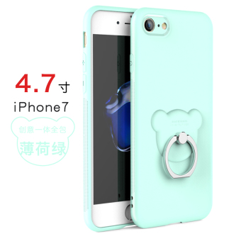 Gambar Puls iphone7 7plus silikon apel buram soft shell shell ponsel