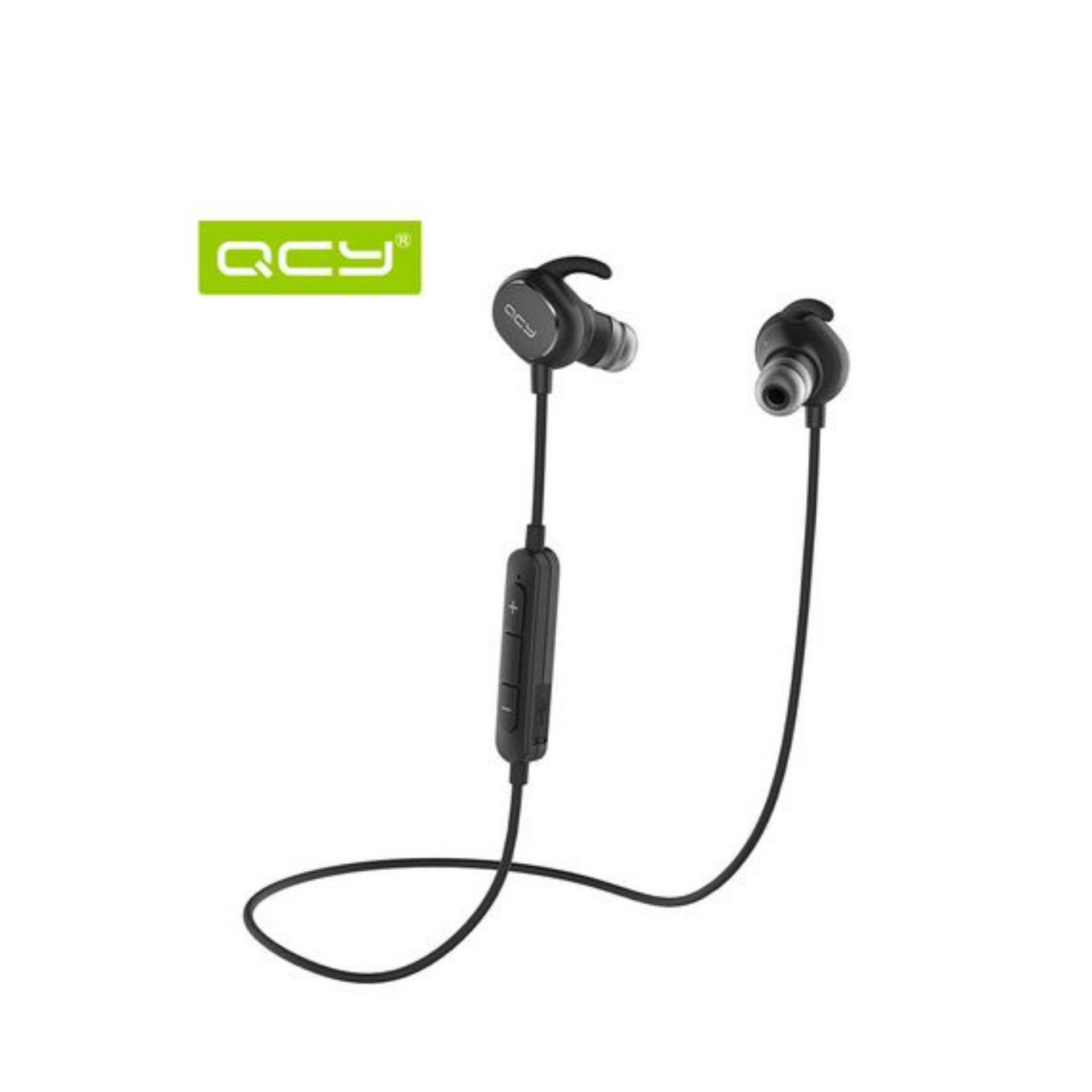 HEMAT QCY QY19 Headphone In-Ear Stereo Sport Bluetooth v4.1 Sweatproof
- QY19 Bluetooth Headset Wireless Earphone Sport Driving English Voice
2016 New For iPhone Xiaomi PC Smartphones Brand Origin QCY Bluetooth
Headphone - Hitam