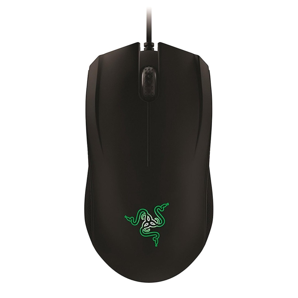 Razer Abyssus 2014 Essential Wired Gaming Mouse CHS Kemasan 3500 Dpi Sensor Ergonomis Ambidextrous-Hitam-Intl