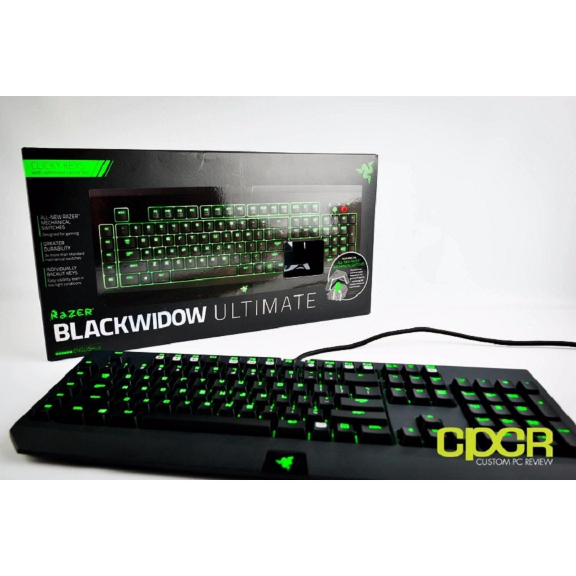 Razer Blackwidow Ultimate garansi 1tahun black widow(Black)