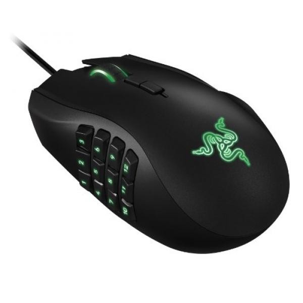 Razer Naga 2014 Ergonomic MMO Gaming Mouse - Black - intl