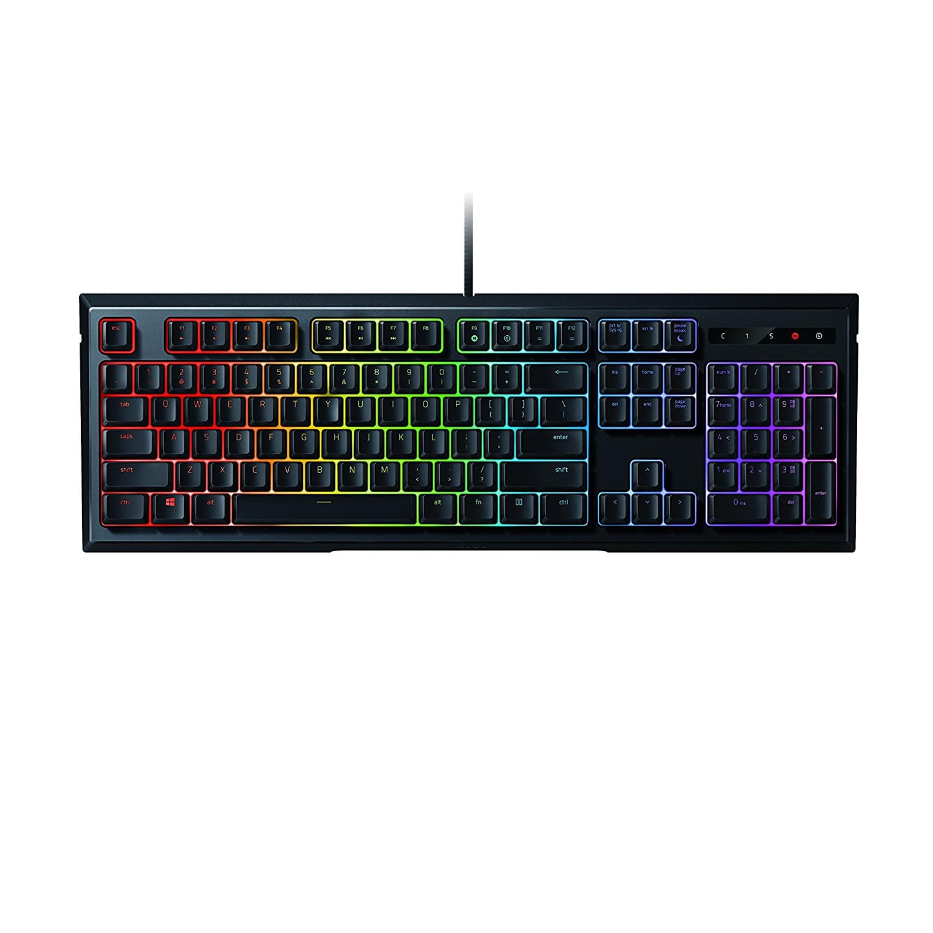 Razer Ornata Chroma Multi Color Membrane Gaming Keyboard [RZ03-02040100-R3M1] - Black