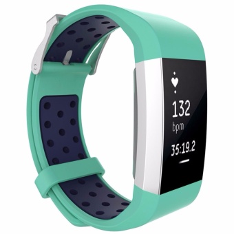 Gambar Replacement Soft Sport Band Silicone Wrist Strap For Fitbit Charge2 Armband NEW   intl