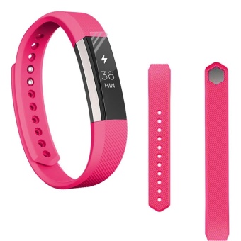 Gambar Replacement Wrist Band Silicon Strap Clasp+Protector Film ForFitbit Alta HR   intl