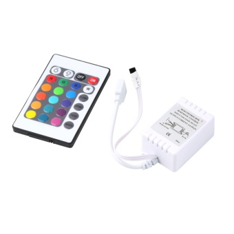 Gambar RGB 16 Colors Remote Control Box DC 12V for LED Light Stripsecurity safety   intl