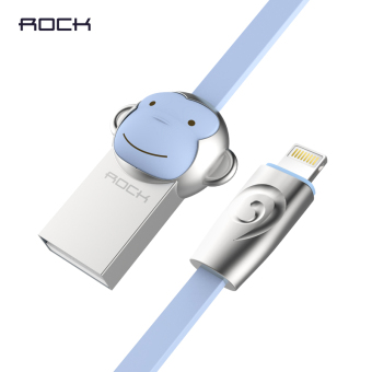 ROCK Iphone6s Kartun Monyet Tahun Baru Imlek Kabel Data