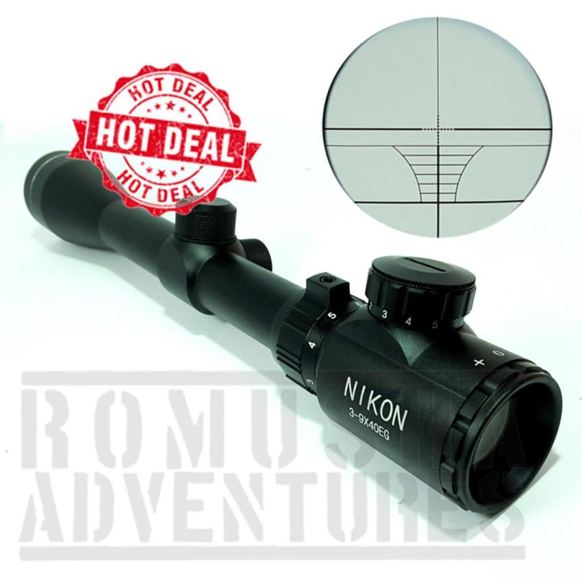 image: Romusha Nikon 3-9X40 Eg Tele Teropong Teleskop Riflescope Senapan Angin