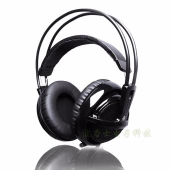 Gambar Sai Rui Siberia V2 Pink Computer Game Gaming Headphones Head Wear Electronic Sports Siberian Headset (black)   intl