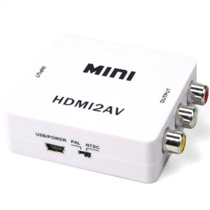 Saintholly HDMI to AV Mini Converter - ST-209 - White