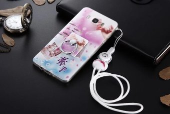Gambar Samsung g6000 silikon buram penurunan resistensi pria dan wanita shell ponsel lengan pelindung
