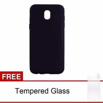 Gambar Samsung Galaxy J5 PRO Softcase Mate TPU (Black) FREE Tempered Glass