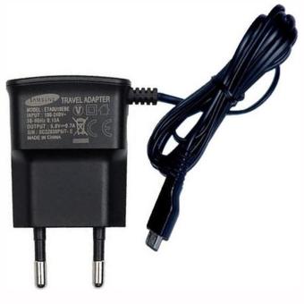Samsung Galaxy Young Travel Charger MicroUSB Universal SupportGadget - Hitam