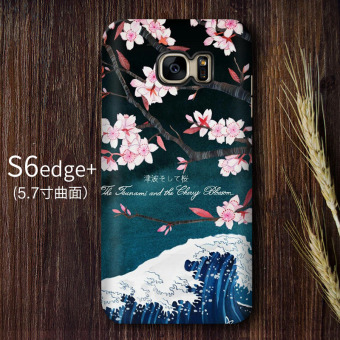 Gambar Samsung S6 S6 EDGE Berselancar Lulur Cangkang Keras Handphone Shell