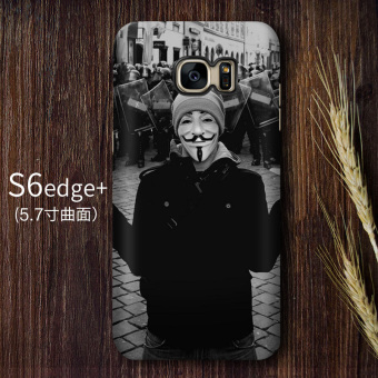 Gambar Samsung S6 S6 pelindung layar ponsel cangkang keras shell