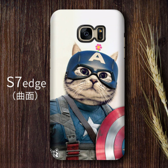 Gambar Samsung S7edge S7 S8 permukaan lurus cangkang keras shell telepon