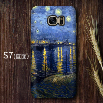 Gambar Samsung S7 S7edge S8 S8 kepribadian merek Drop lulur cangkang keras handphone shell