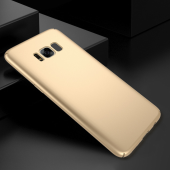 Gambar Samsung s8 galaxys8 silikon ultra tipis semua termasuk merek populer cangkang keras shell telepon