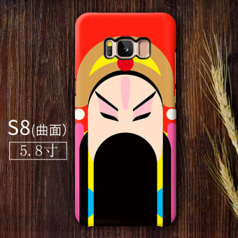 Gambar Samsung s8 s8plus Peking Opera telepon shell