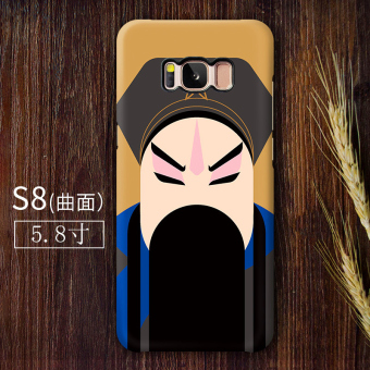 Gambar Samsung s8 s8plus Peking Opera telepon shell