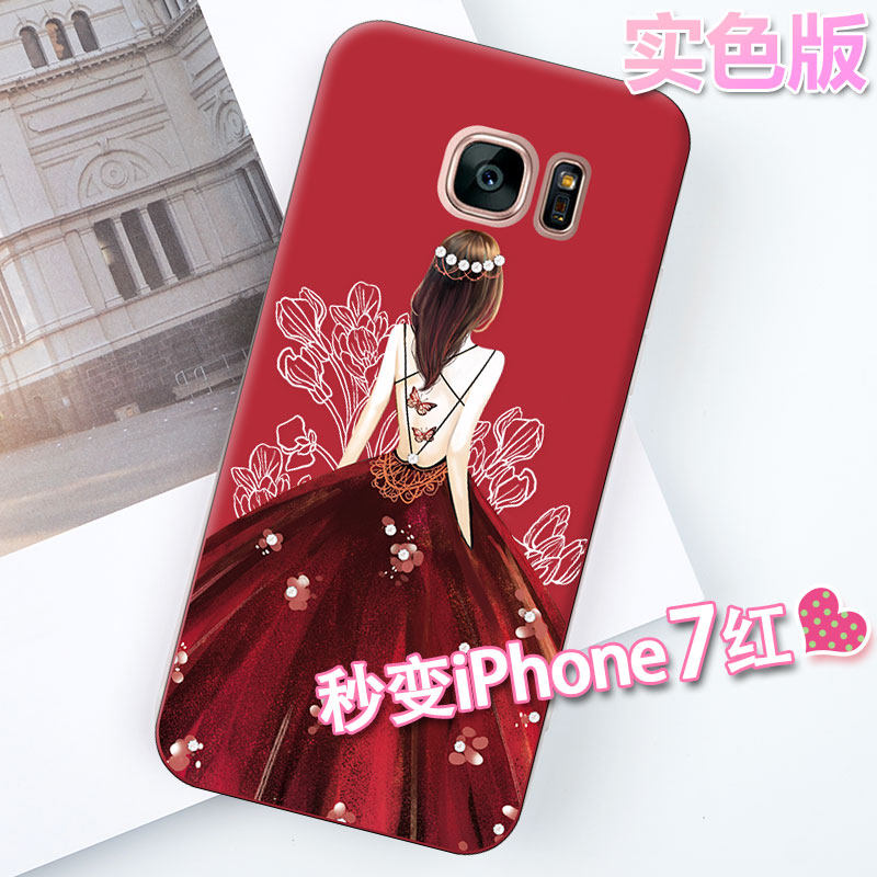 Samsung S8/S8/S7/S7edge kepribadian semua termasuk soft handphone shell lengan silikon