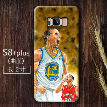 Gambar Samsung S8 S8 S8 NBA basket buram penurunan resistensi cangkang keras shell telepon