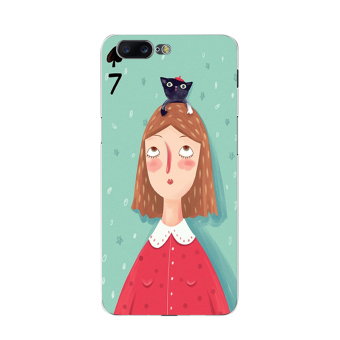 Gambar Satu ditambah satu ditambah ultra tipis soft shell shell telepon