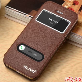 Gambar Se iphone5s i5 4s apel shell telepon lengan pelindung