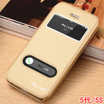 Gambar Se iphone5s i5 4s apel shell telepon lengan pelindung