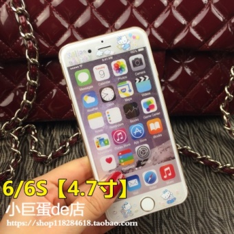 Gambar Se iphone6s plus5 lucu baja kaca pelindung layar pelindung layar pelindung layar