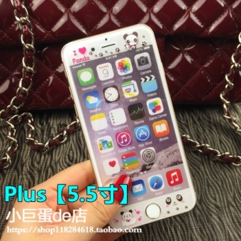 Gambar Se iphone6s plus5 lucu baja kaca pelindung layar pelindung layar pelindung layar