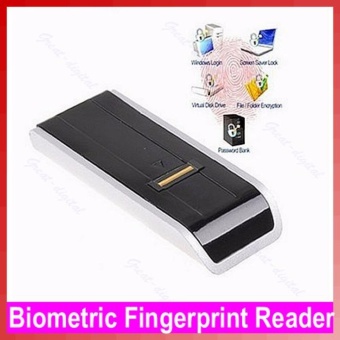 Gambar Security USB Biometric Fingerprint Reader Password Lock For LaptopPC   intl