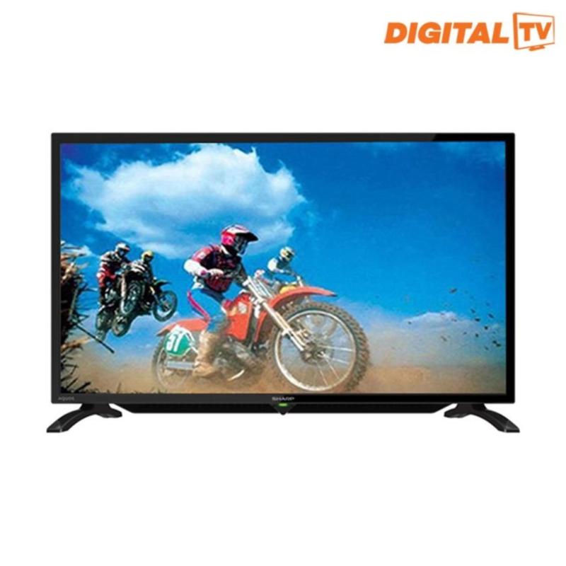 Sharp 32 LED Digital HD Ready TV - Hitam (Model LC-32LE295i)