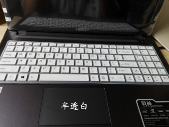 Gambar Shenzhou qts50 notebook keyboard komputer pelindung layar pelindung keyboard pelindung layar layar pelindung layar yang
