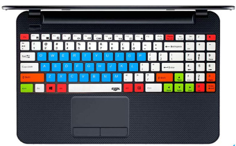 Gambar Shenzhou qts50 notebook keyboard komputer pelindung layar pelindung keyboard pelindung layar layar pelindung layar yang