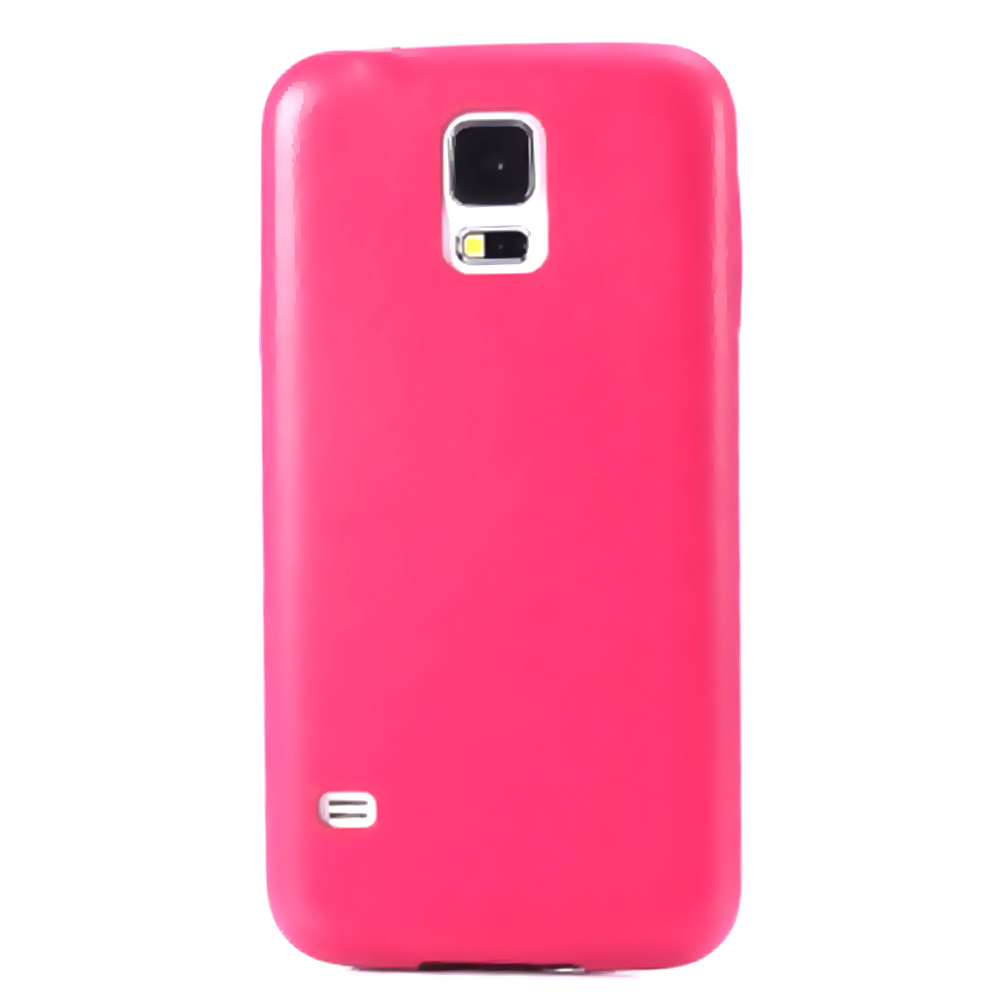 Shield for Samsung Galaxy S5 Premium Imported Cool Cover Frosted Case - Hot Pink