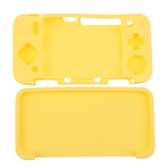 Gambar Silicone Cover for New Nintendo 2DS XL  2DS LL Game Console(Yellow)   intl