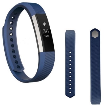 Gambar Silicone Watch band Wrist strap For Fitbit Alta Smart Watch BU  intl