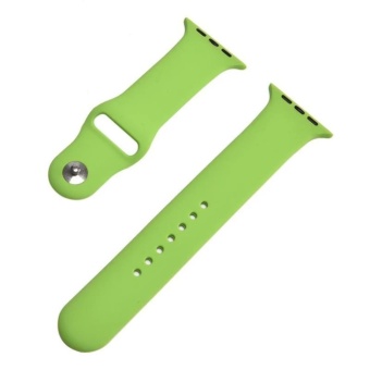 Jual Silicone Watchband Strap for Apple Watch Series 1 and 2 38mm intl
Online Review