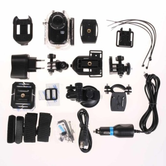 SJ1000 Mini Waterproof Sport Camera HD 1080P Black - intl  
