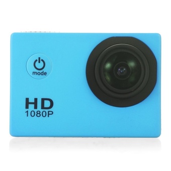 SJ4000 Sport DVR 1080P FHD Video Action Waterproof Camera EU Plug (Blue) - intl  