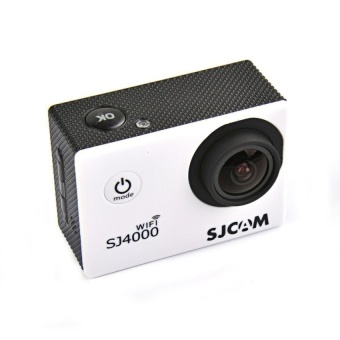 SJ4000 WiFi Sport Camera Waterproof Diving Wide Angle Lens (White) - intl  