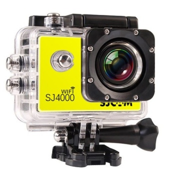 SJCAM SJ4000 WIFI Action Mini Sport Camera HD 1080P Waterproof - Yellow - intl  