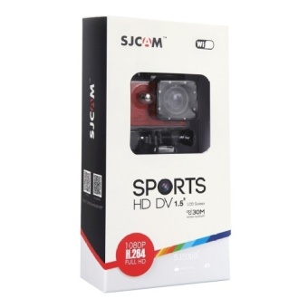 SJCAM SJ5000+ WiFi HD 1080P 1.5 inch LCD Sports Camcorder with Waterproof Case, 170 Degrees Wide Angle Lens, 30m Waterproof(Blue) - intl  