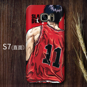 Gambar Slam Dunk S7edge note8 S8 kepribadian lurus layar melengkung shell telepon