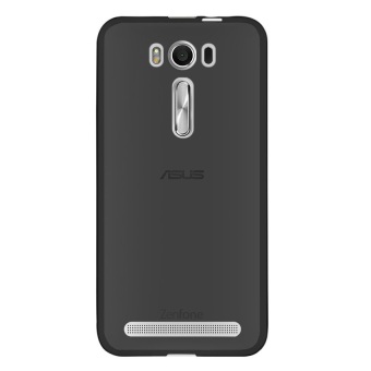 Gambar Slim Soft TPU Matte Protector Skin Case for Asus Zenfone 2 LaserZE500KL  Black